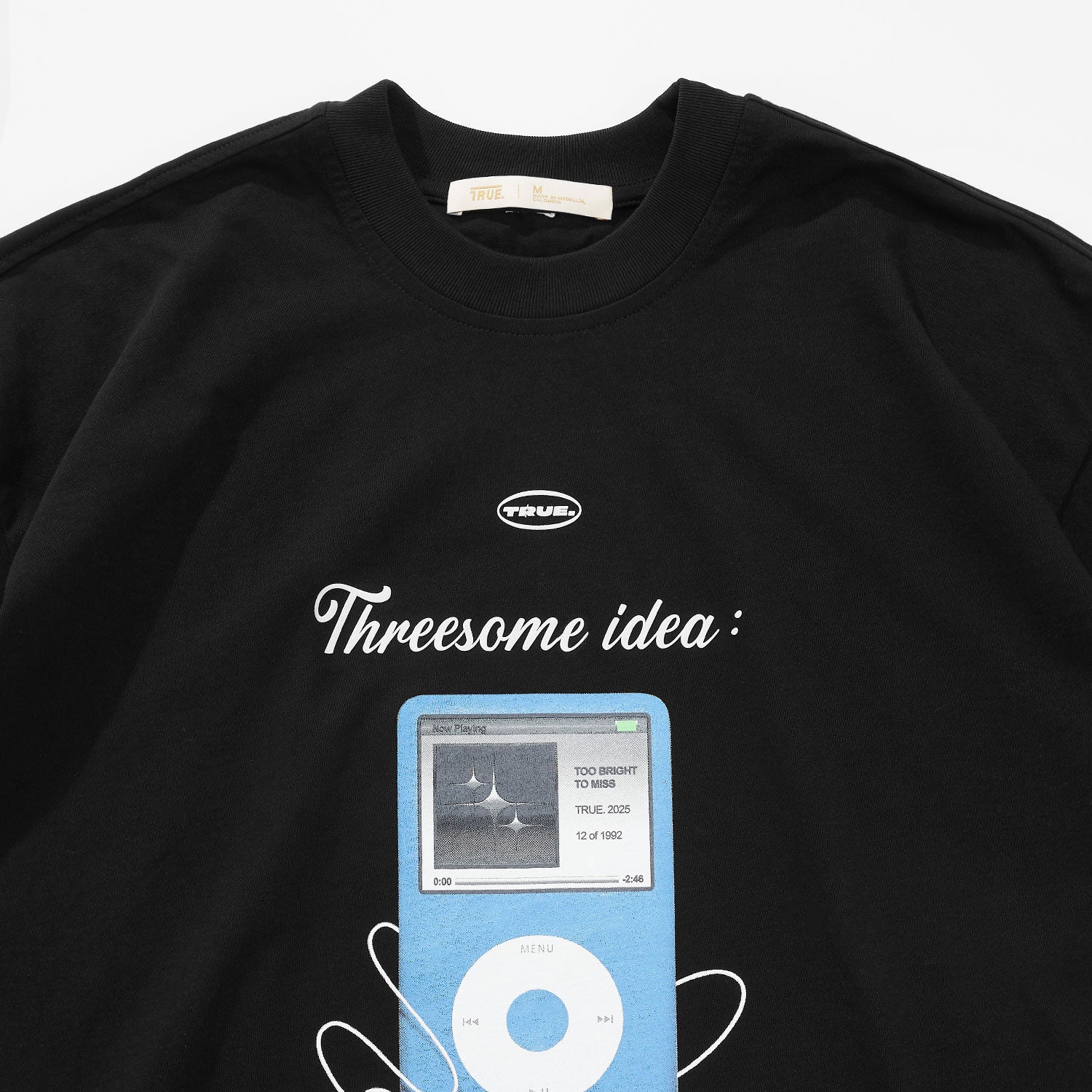 F*CK NUDES BOXY T-SHIRT - BLACK