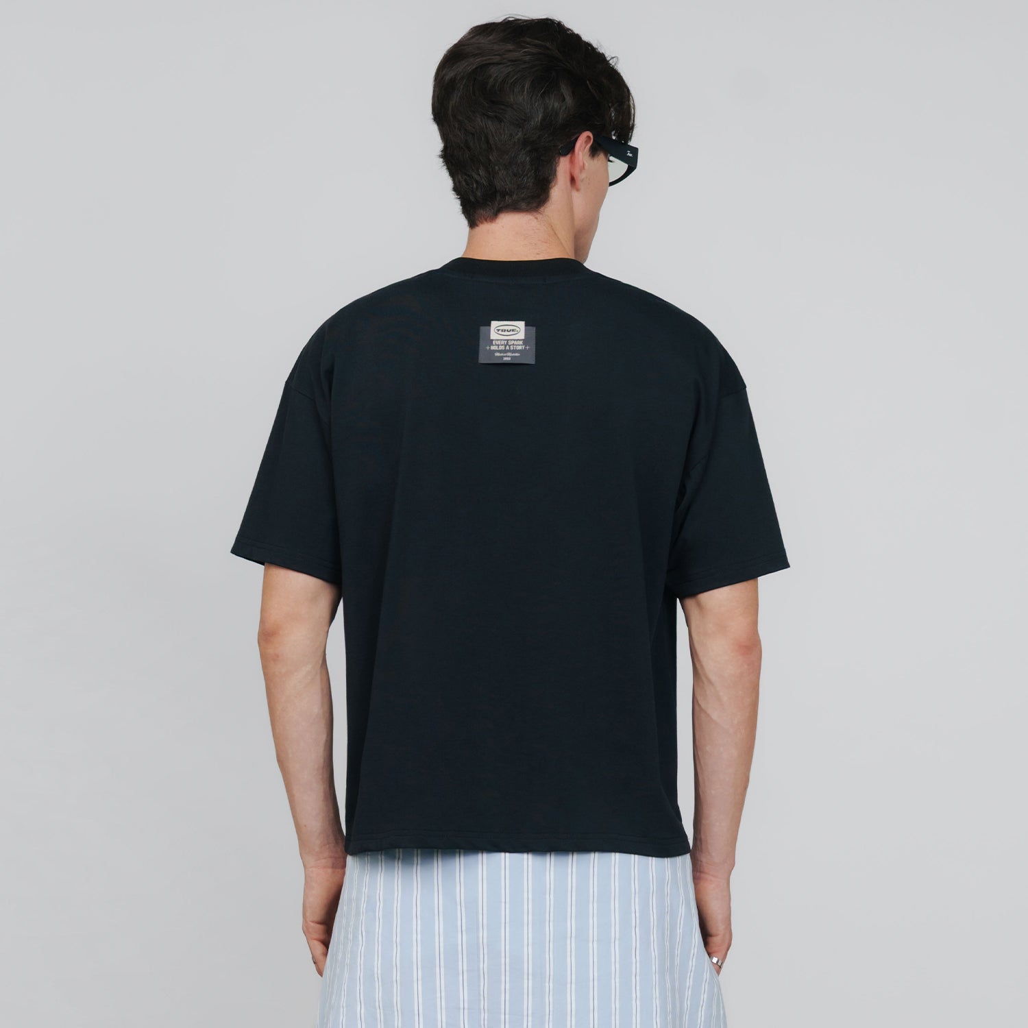 F*CK NUDES BOXY T-SHIRT - BLACK