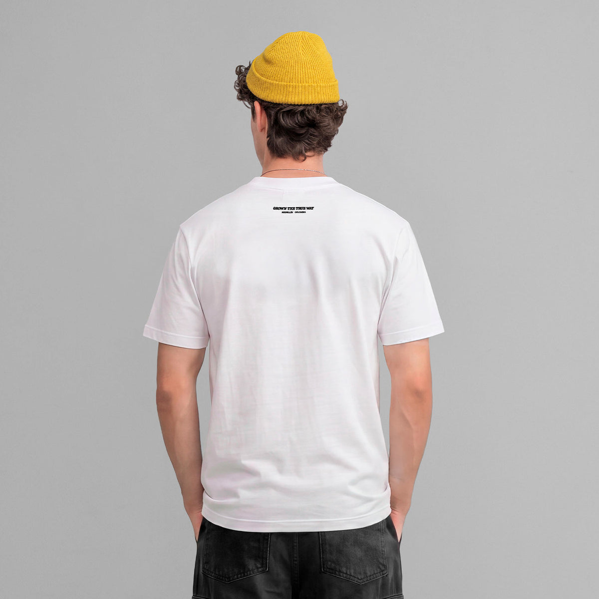FLOWERS LOGO T-SHIRT - WHITE