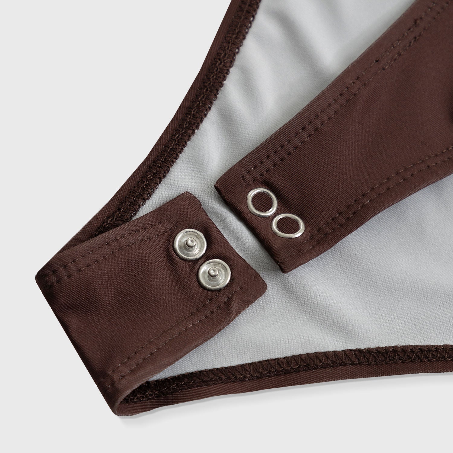 GRADIENT LS BODYSUIT - BROWN