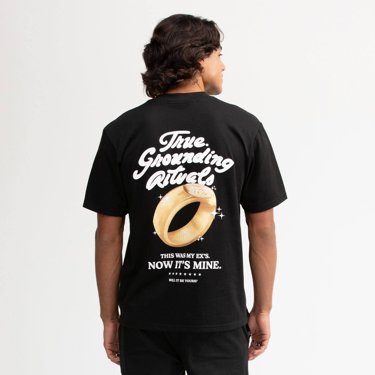 GROUNDING RITUALS T-SHIRT - BLACK