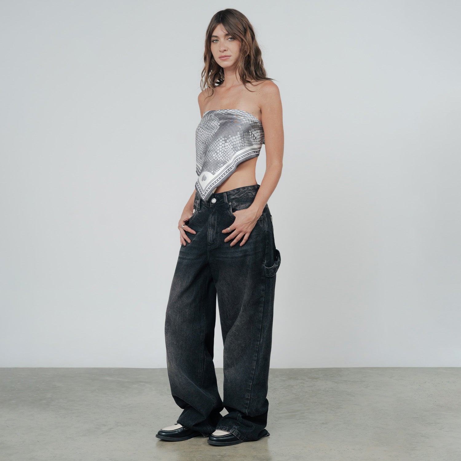 PYTHON BANDANA - GRAY