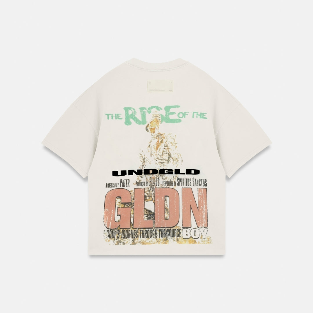 HOLY STATE GLDN PROPHECY BOXY FIT TSHIRT - WHITE