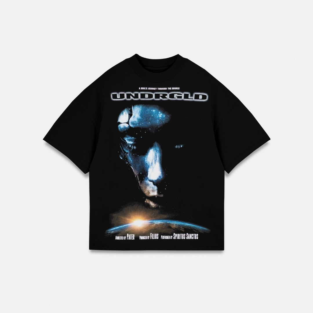 HOLY STATE JOURNEY BOXY FIT TSHIRT BLACK