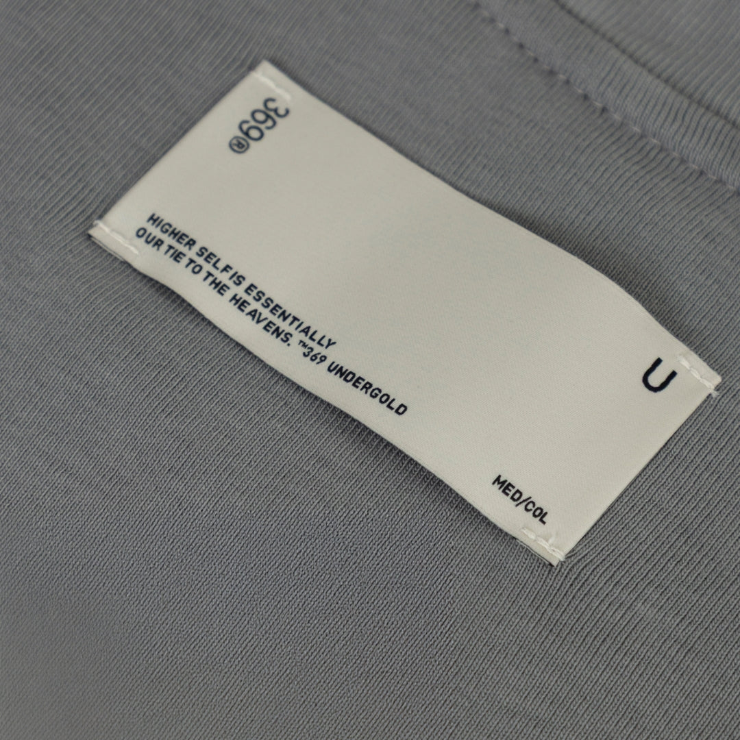 HOLY STATE UNDGLD LONG BABY TEE - FADED GRAY