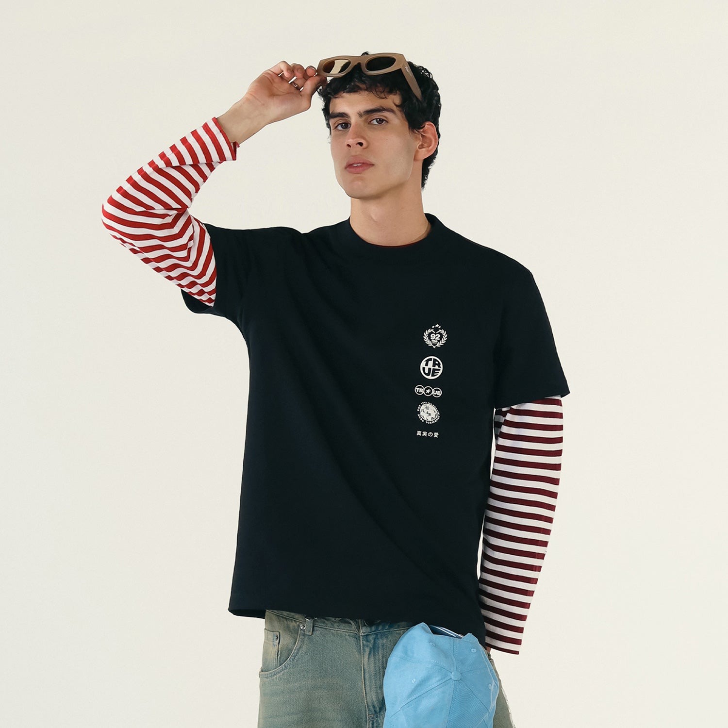HEARTBEAT T-SHIRT - BLACK