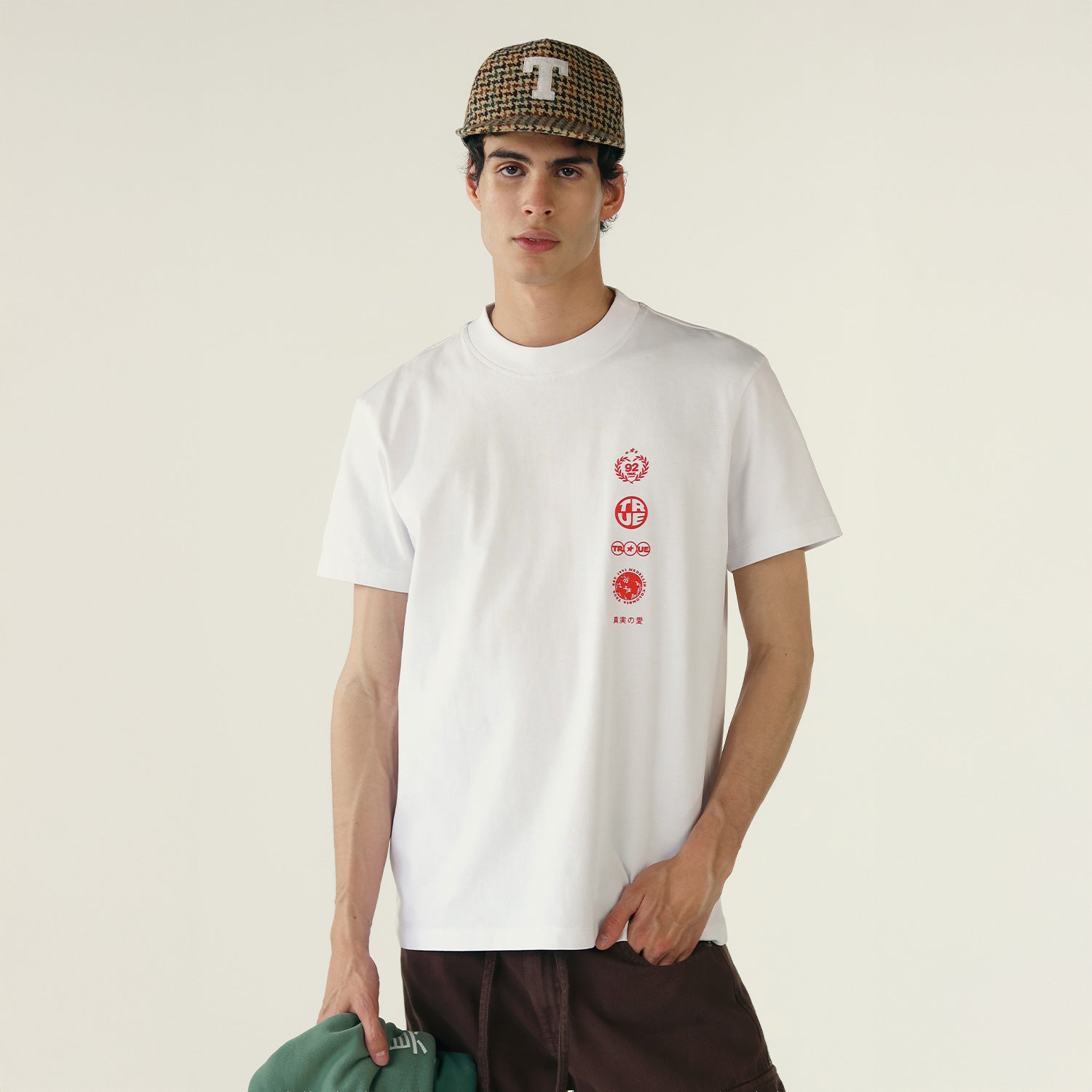HEARTBEAT T-SHIRT - WHITE