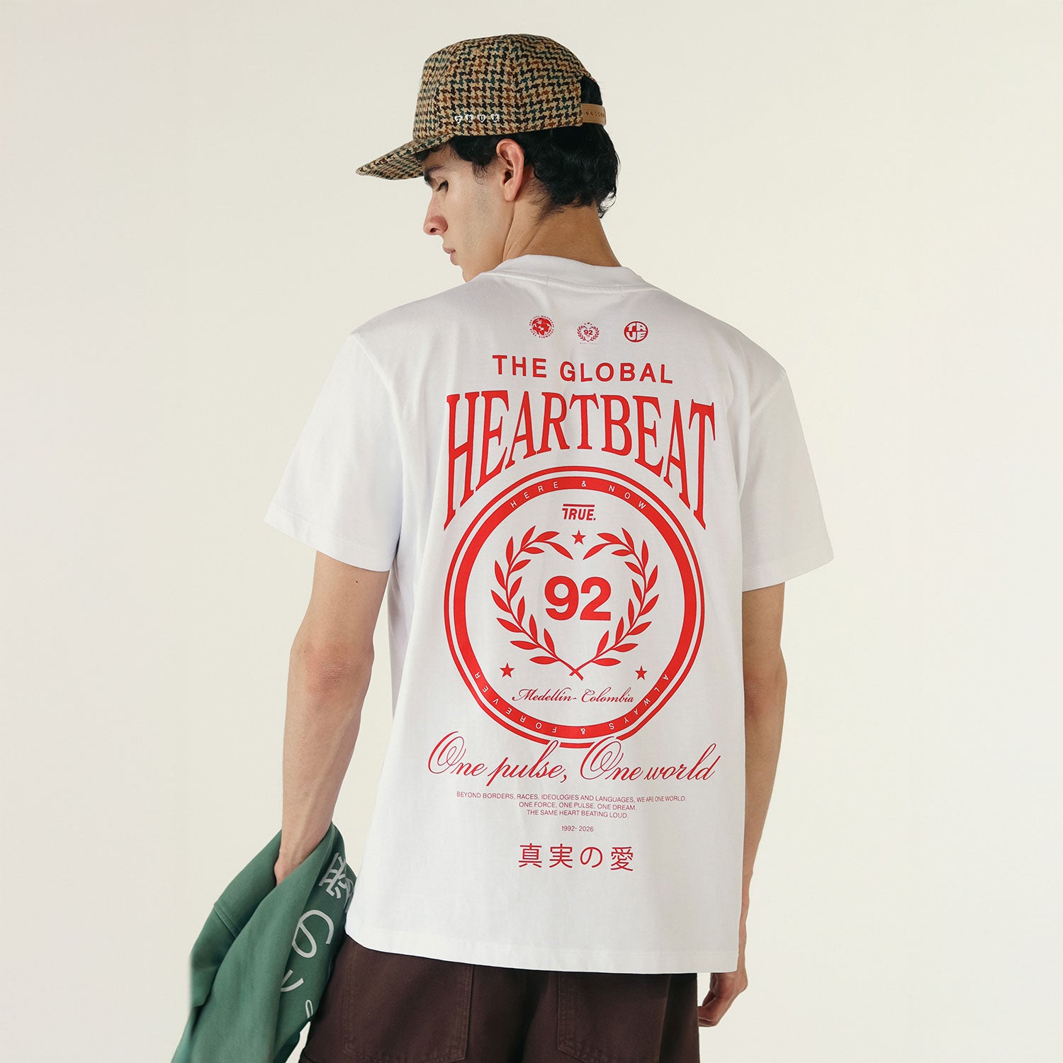 HEARTBEAT T-SHIRT - WHITE