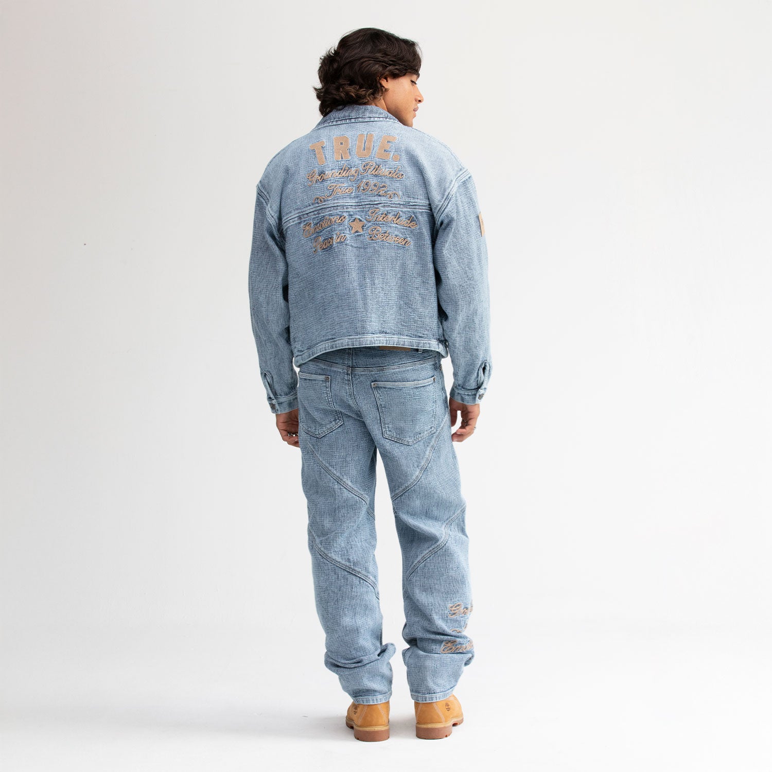 INTERLUDE LOOSE PANTS - BLUE