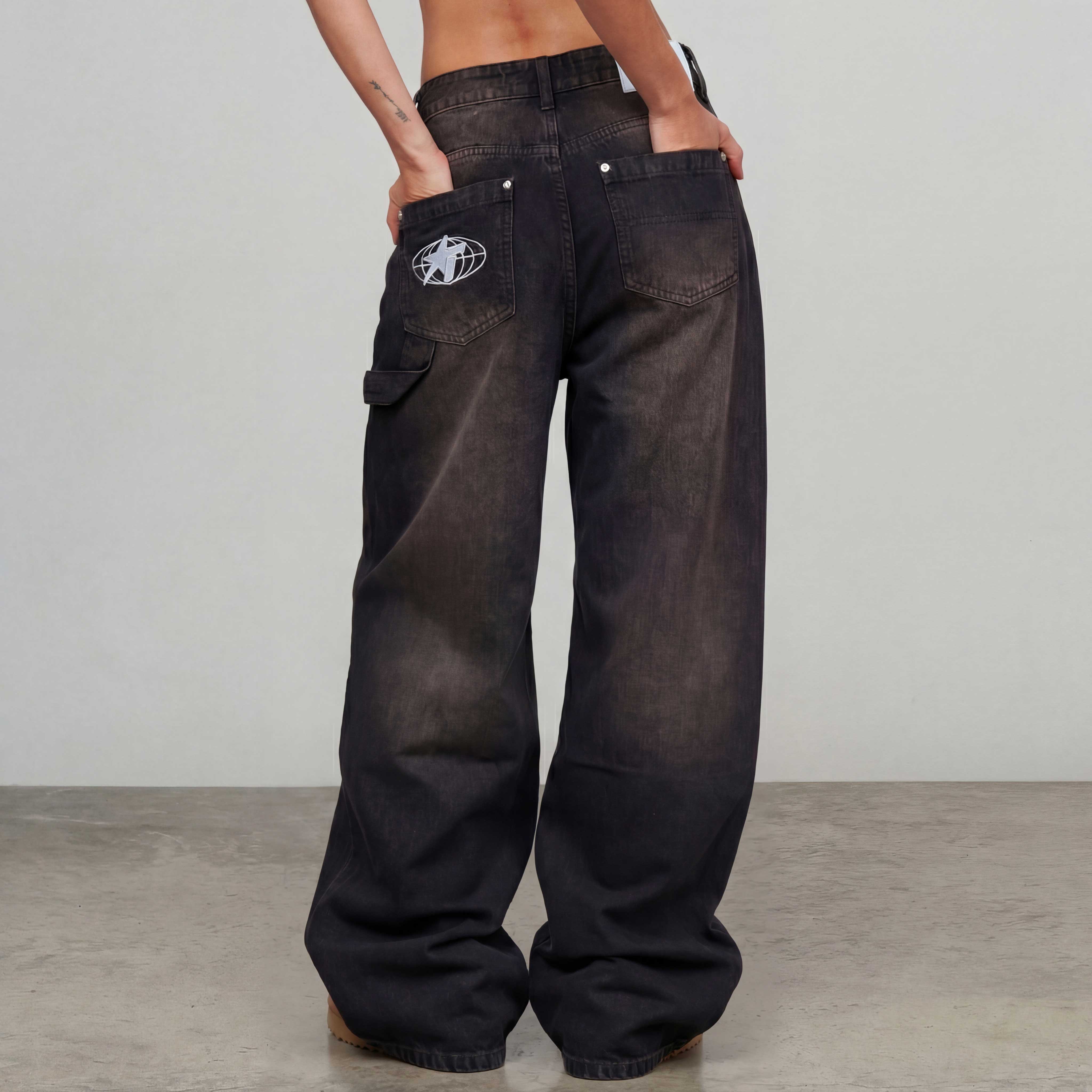 INTUITION DENIM PANT - BLACK