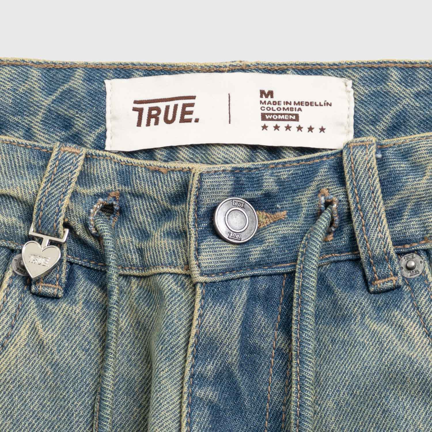 INTUITION DENIM PANT - BLUE