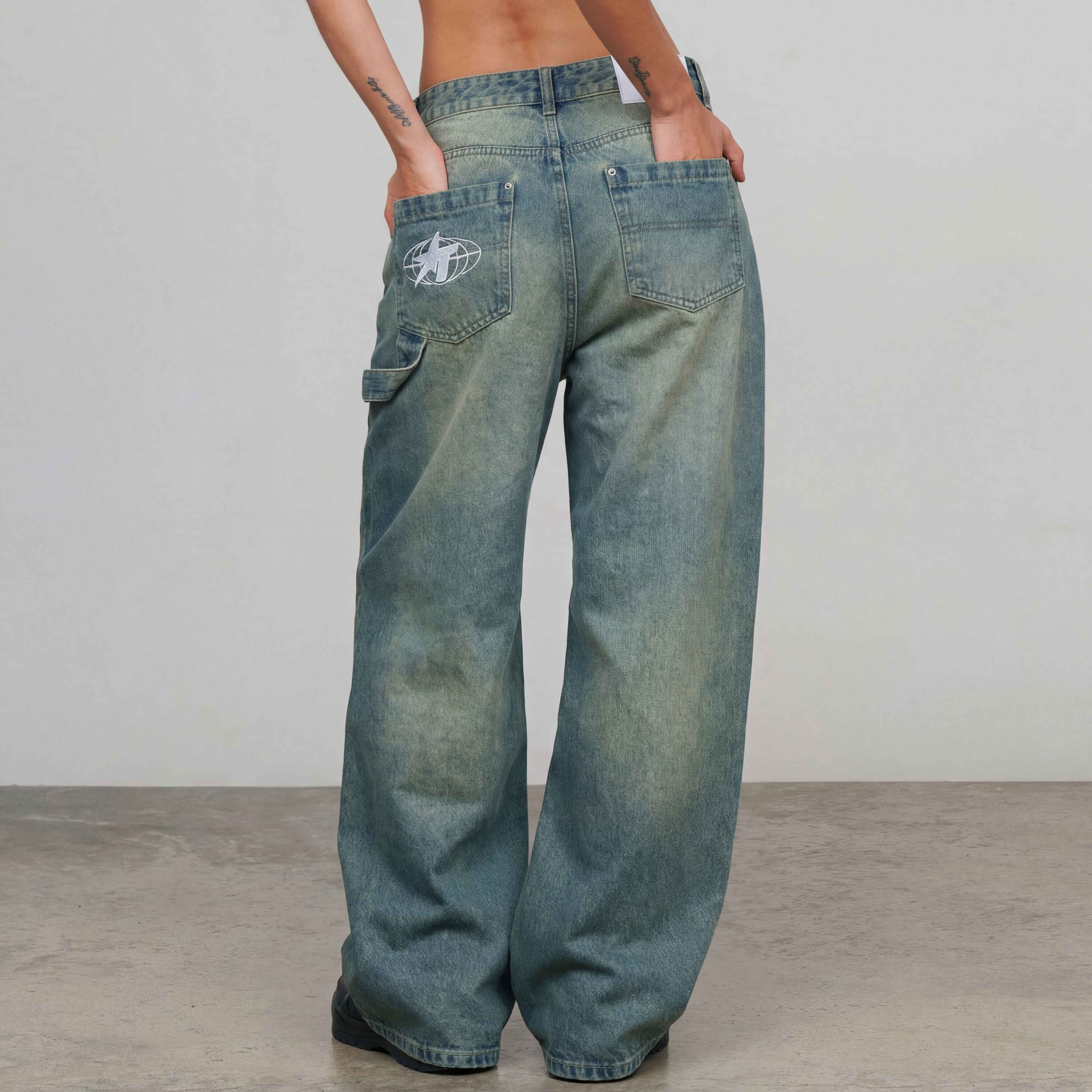 INTUITION DENIM PANT - BLUE