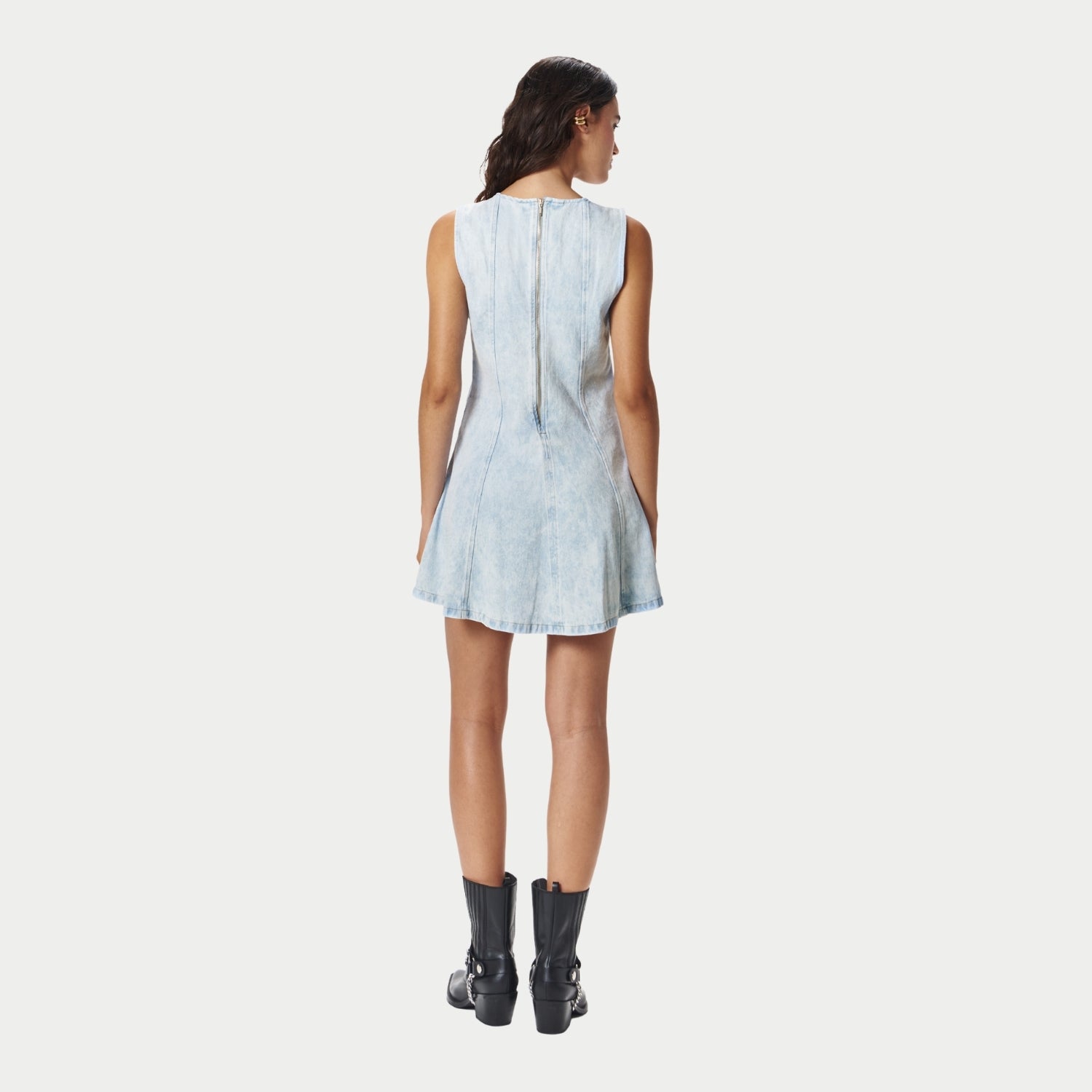 JORDY MINI DRESS BABY BLUE