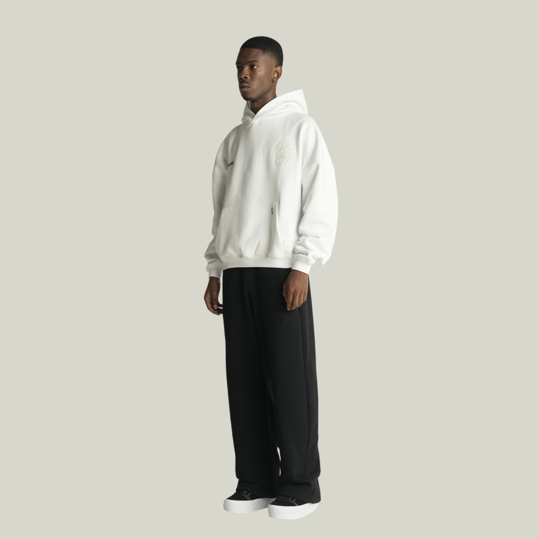 LINE UG ARABESQUES HOODIE - WHITE