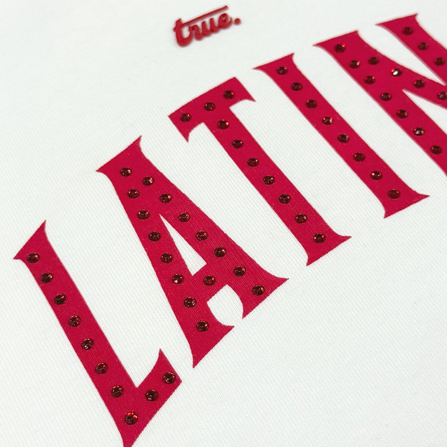 LATINA BABY TEE - WHITE