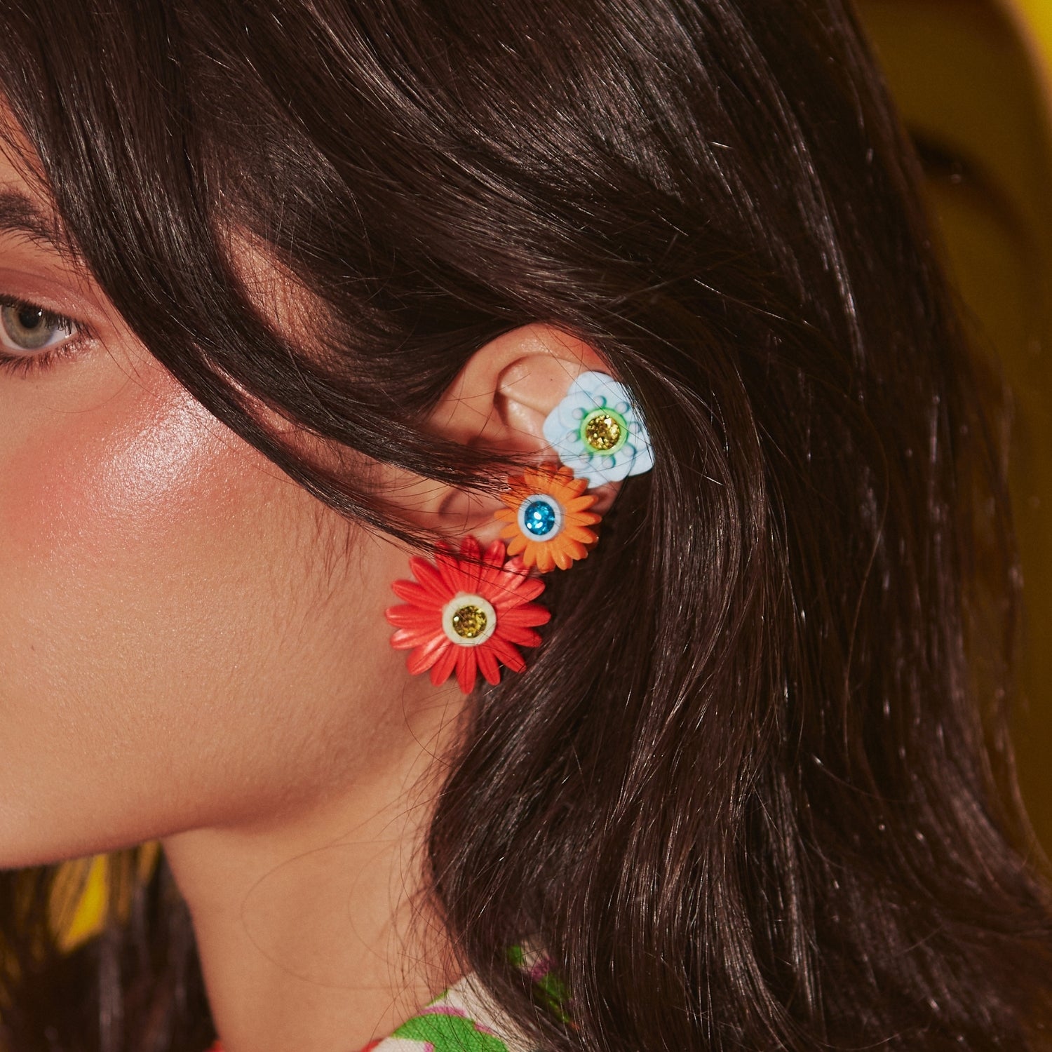 EARCUFF MARGARITA - NARANJA