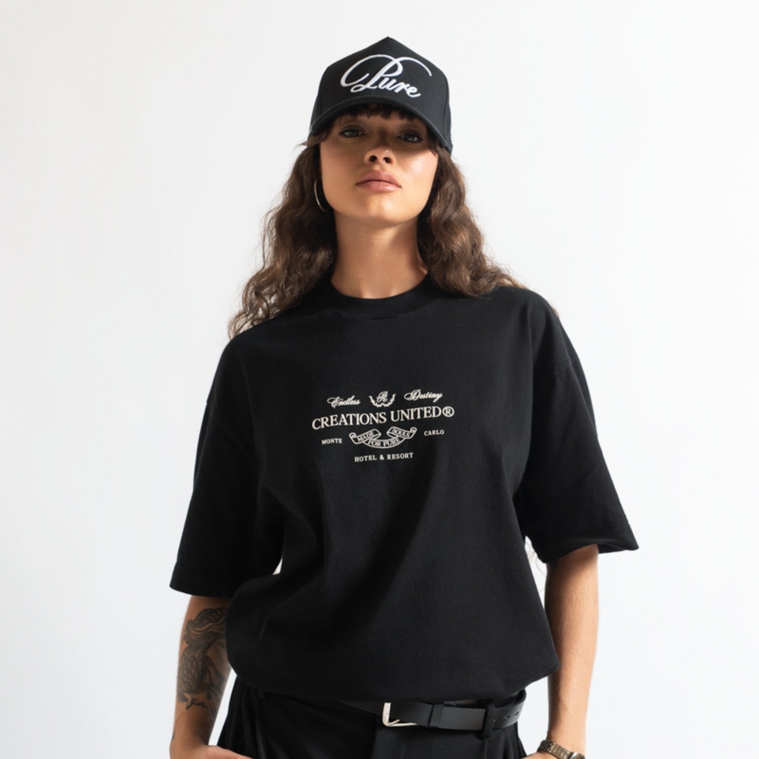 MONCLAIR BLACK T-SHIRT