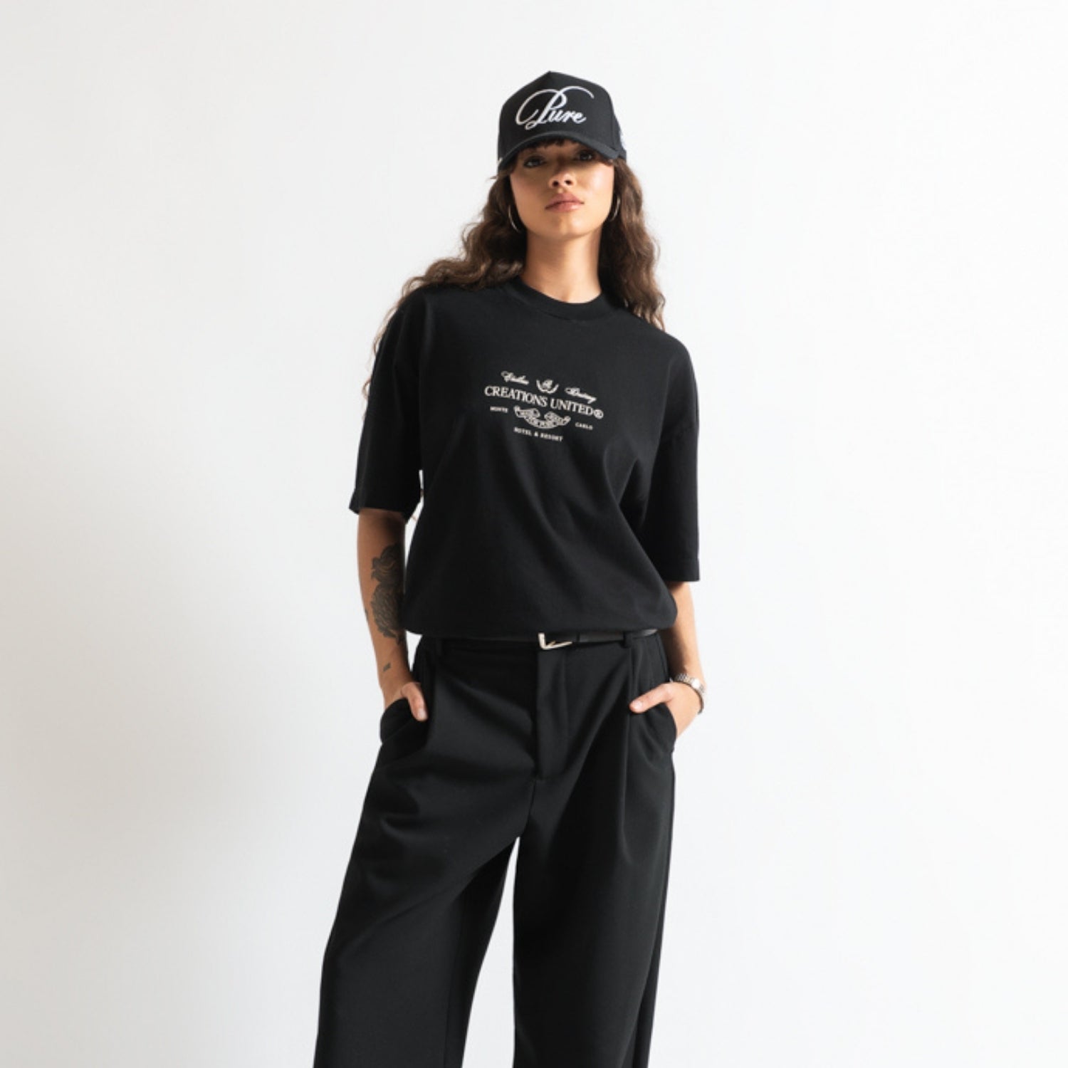 MONCLAIR BLACK T-SHIRT