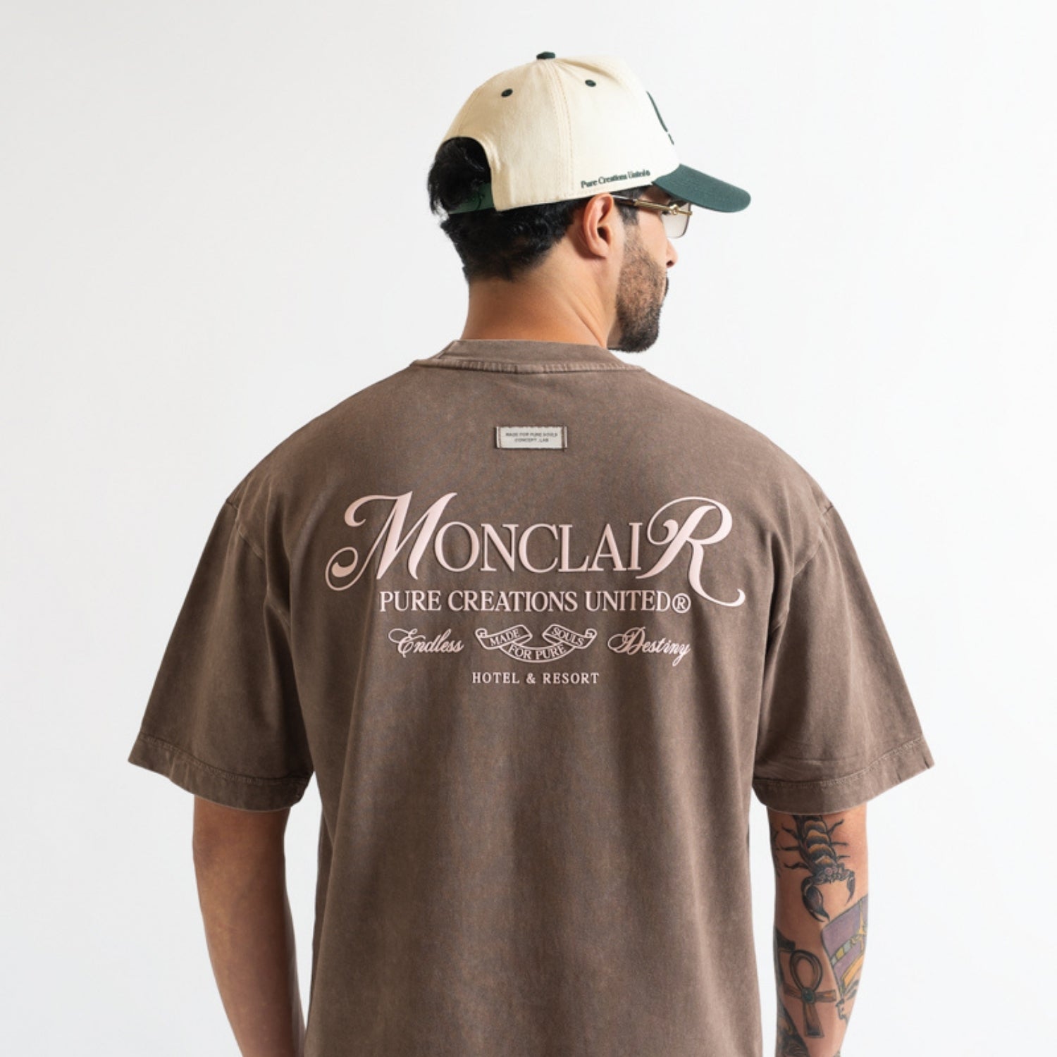 MONCLAIR BROWN T-SHIRT