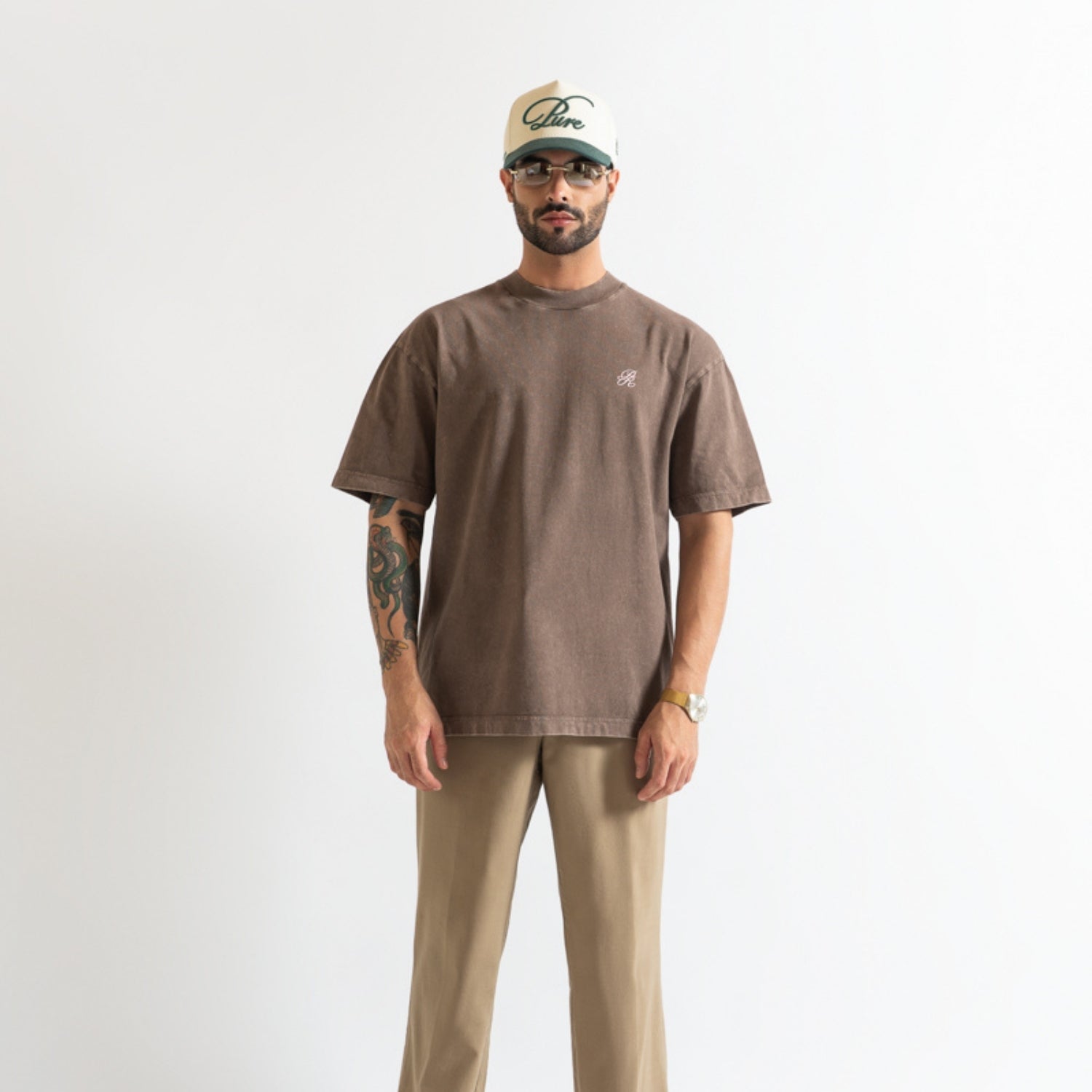 MONCLAIR BROWN T-SHIRT
