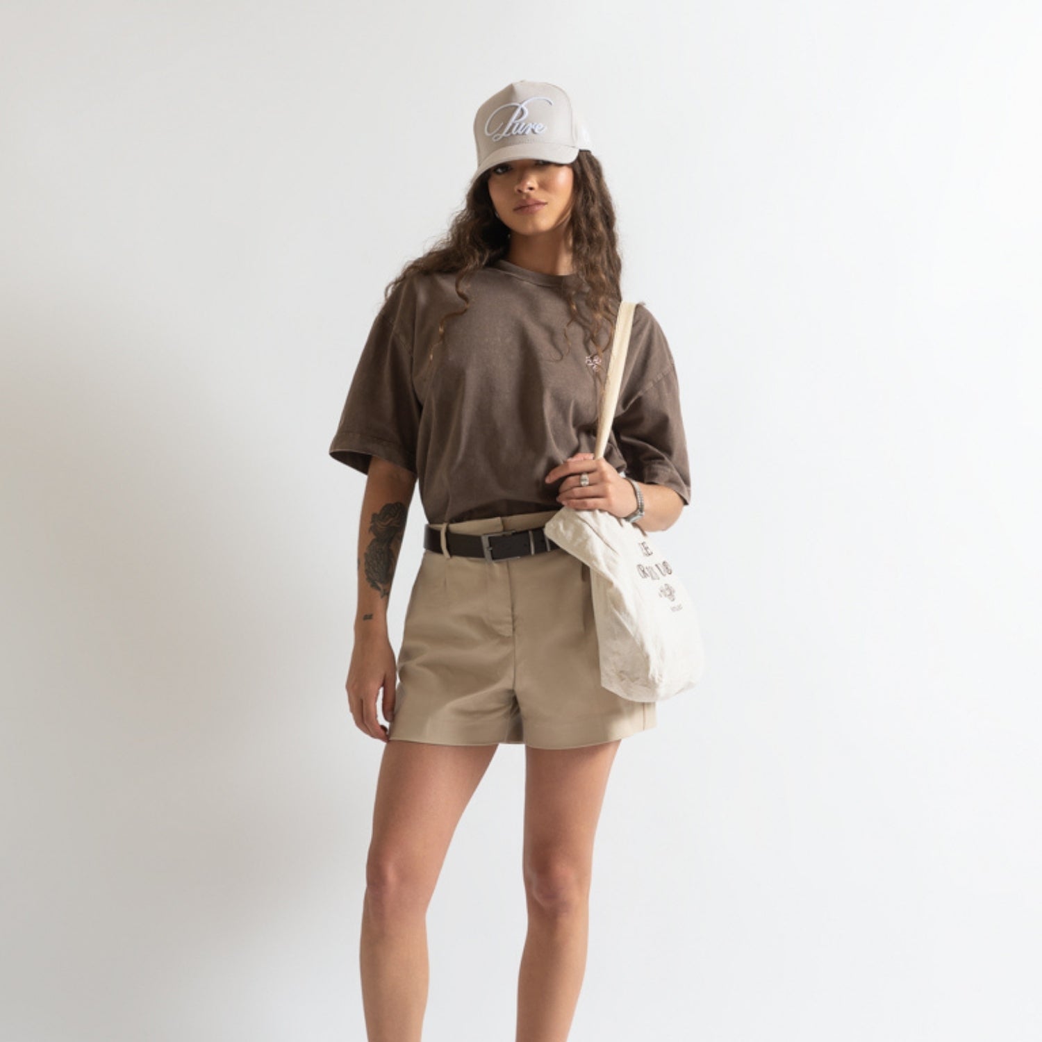MONCLAIR BROWN T-SHIRT