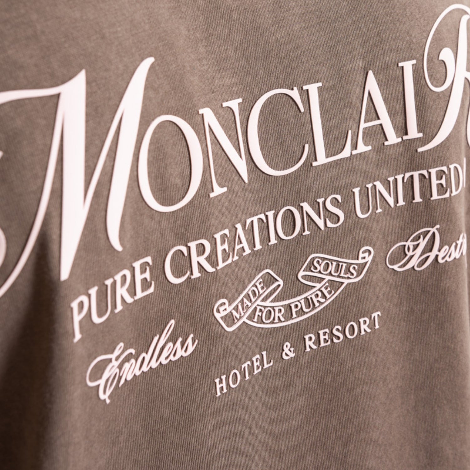 MONCLAIR BROWN T-SHIRT