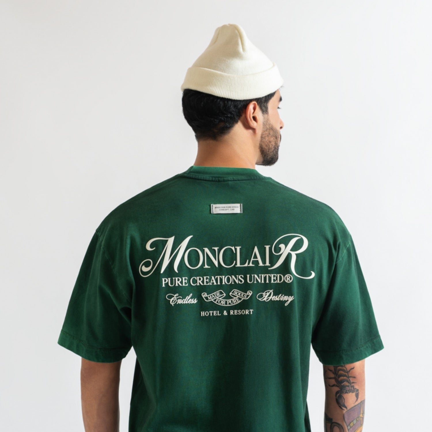 MONCLAIR GREEN T-SHIRT