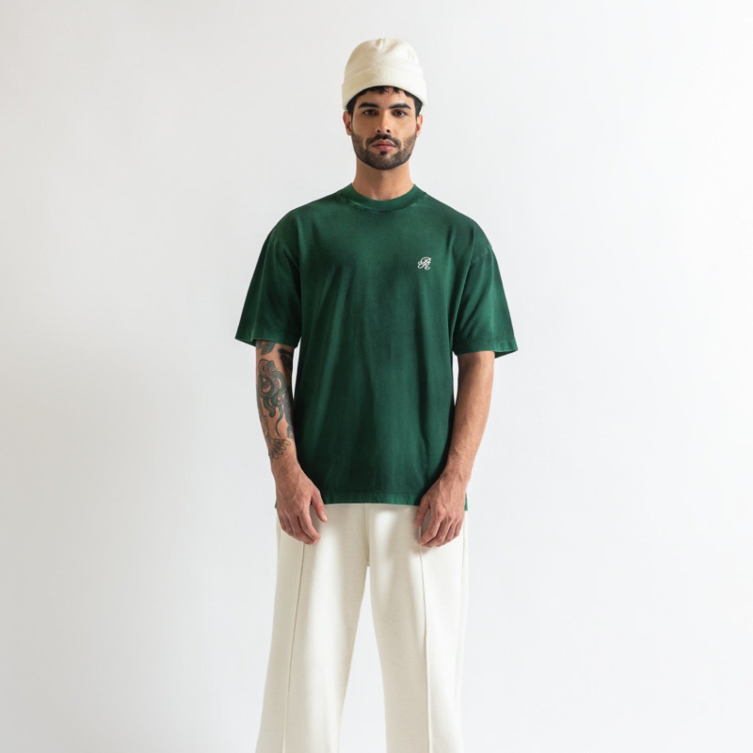 MONCLAIR GREEN T-SHIRT