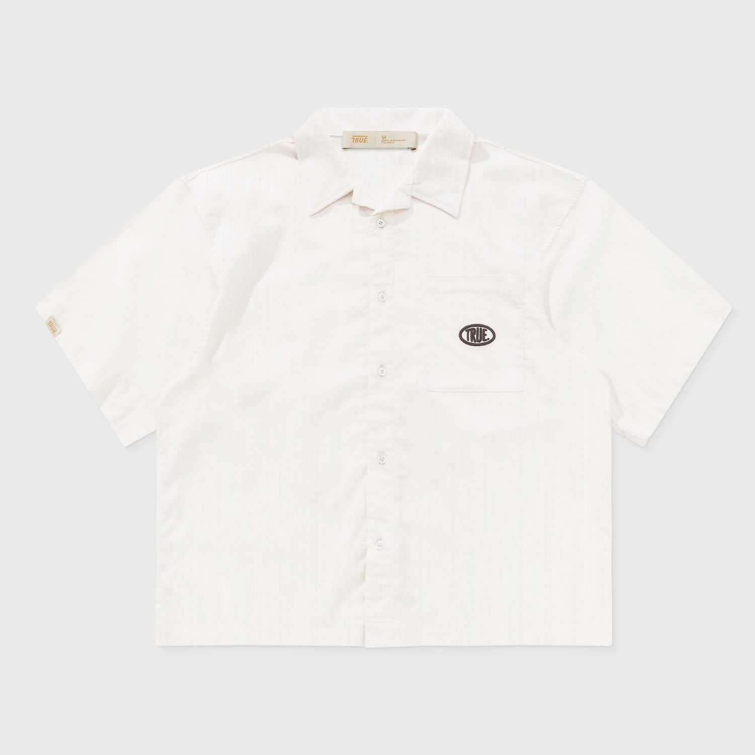 MIDNIGHT CORDUROY SHIRT - CREAM