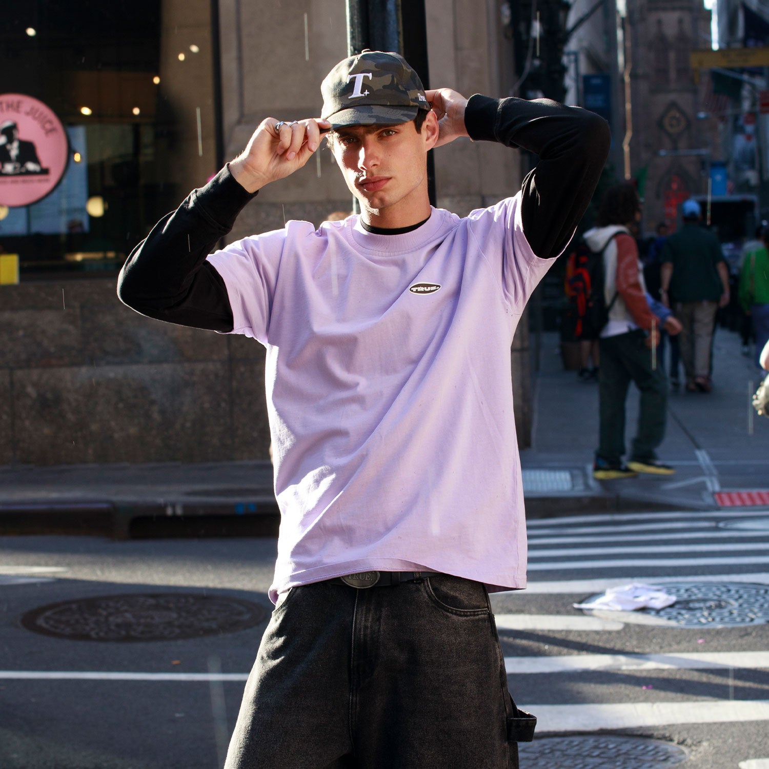 MOONLIGHT REGULAR T-SHIRT - LILIAC