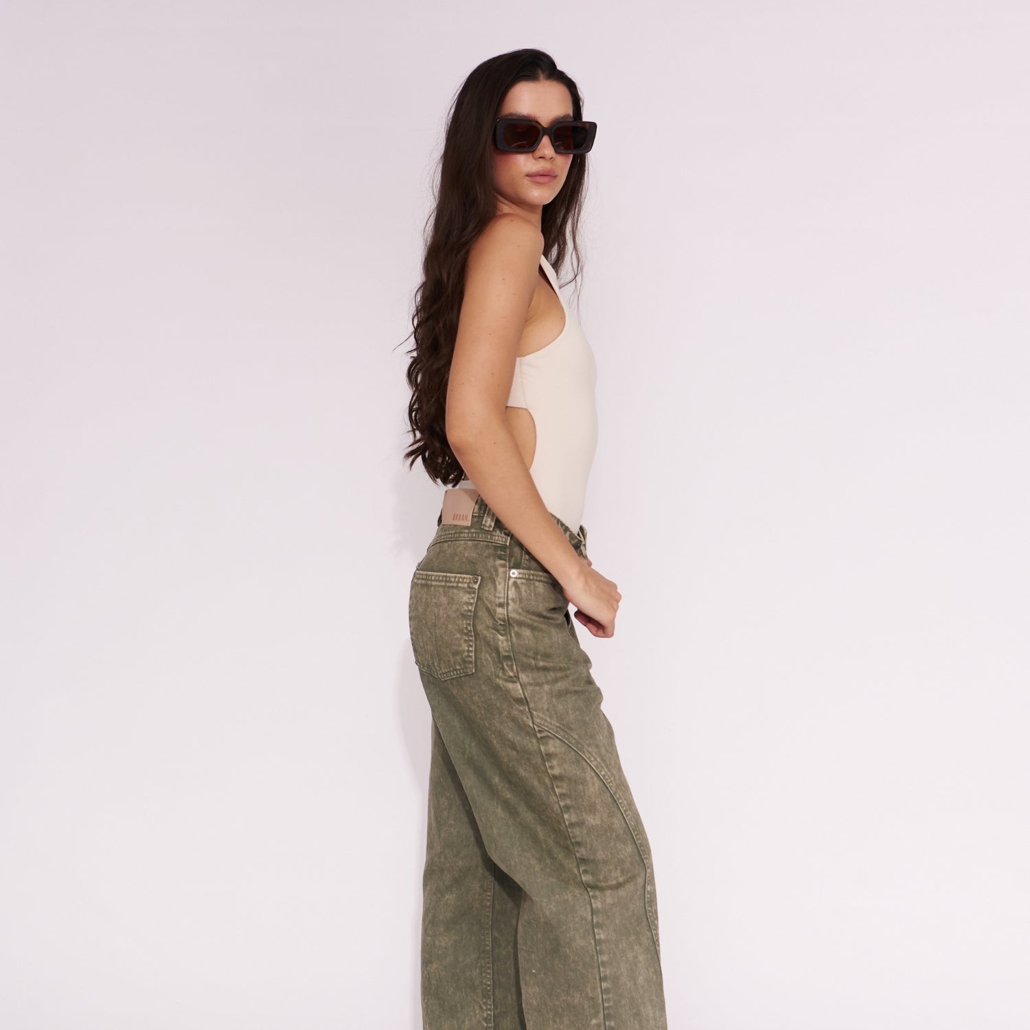 OLIVE PANTS