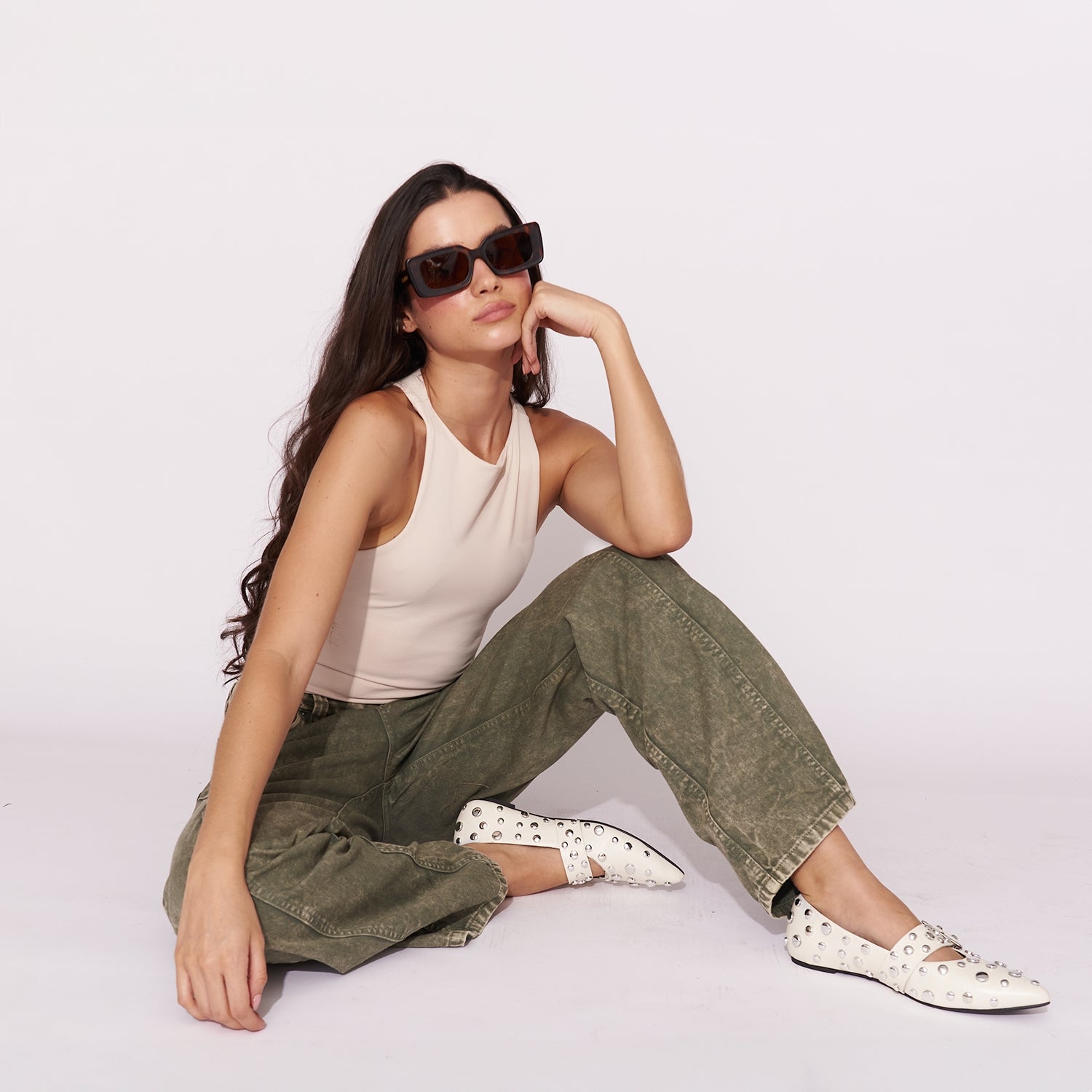 OLIVE PANTS