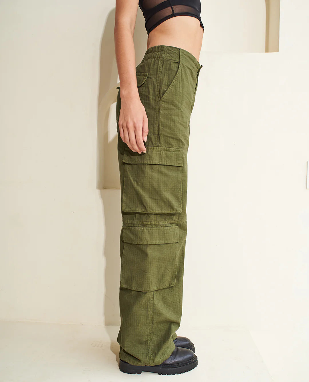 PARACHUTE PANTS VERDE