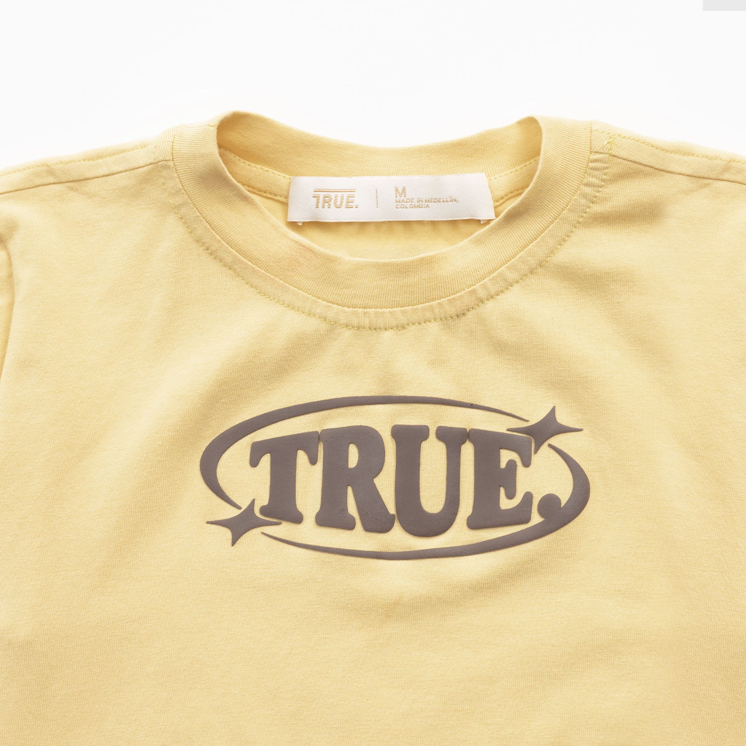 PASTEL FITTED TEE - BUTTER YELLOW