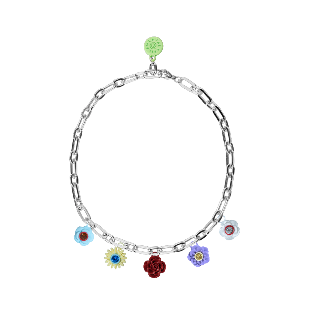 COLLAR BOUQUET CON CADENA