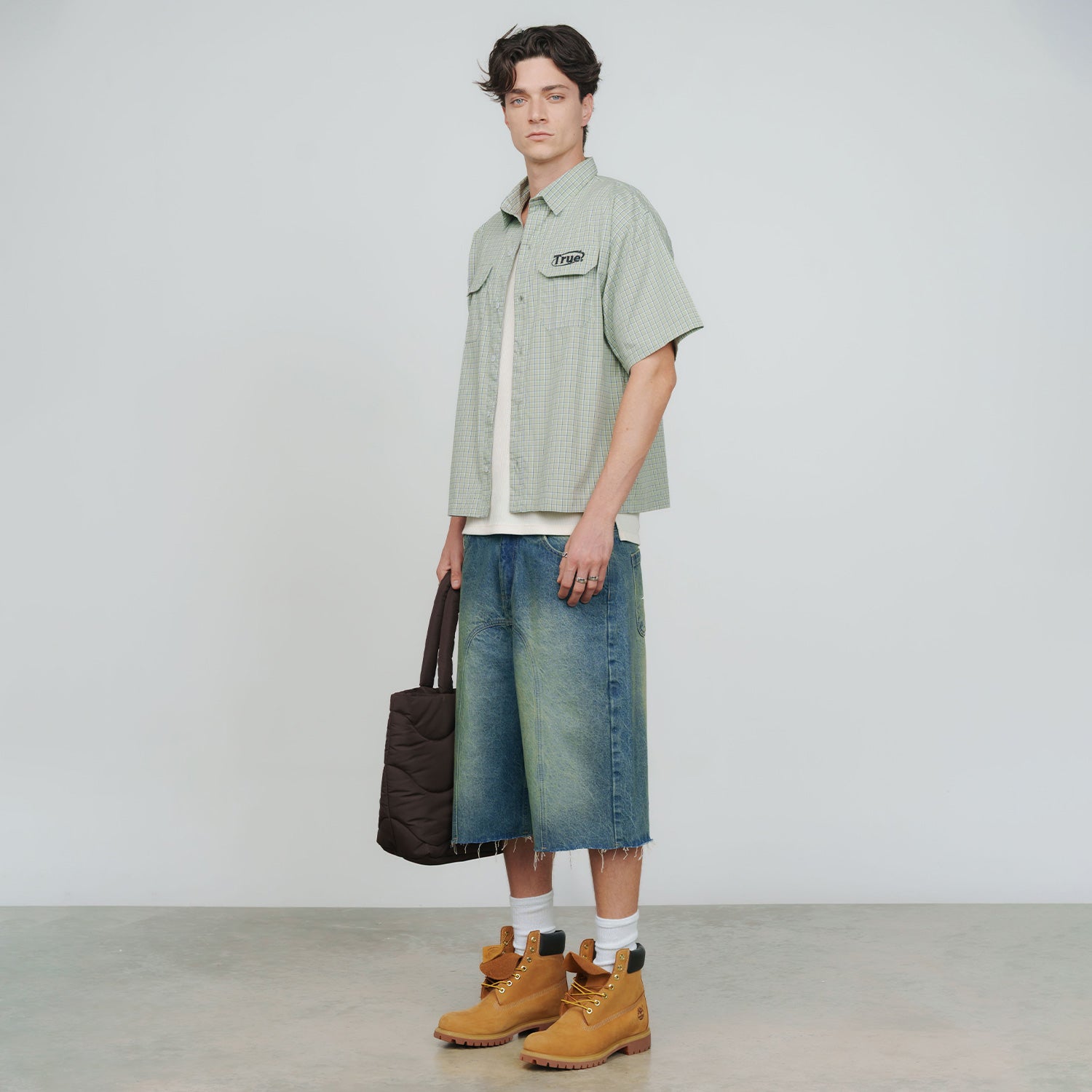 PRELUDE BUTTON-UP SHIRT - OLIVE GREEN