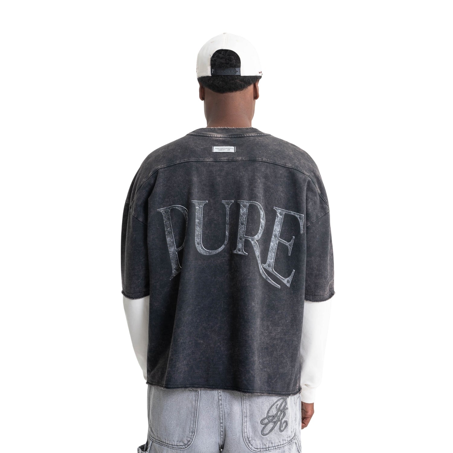 RUSTIC BLACK LONG SLEEVE T-SHIRT