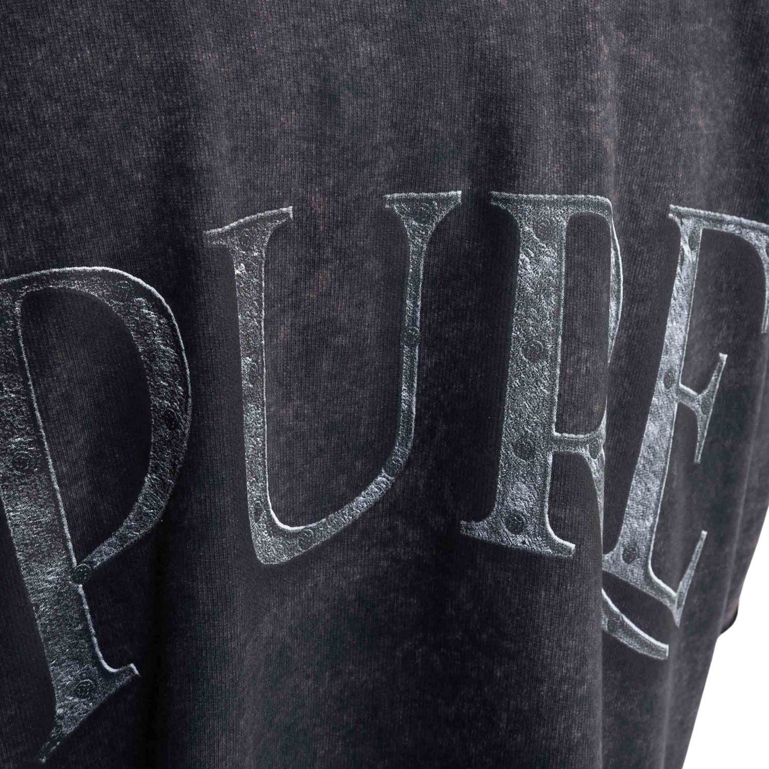 RUSTIC BLACK LONG SLEEVE T-SHIRT