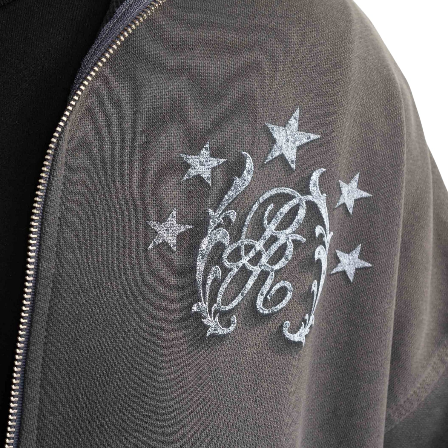 RUSTIC ZIPPER HOODIE