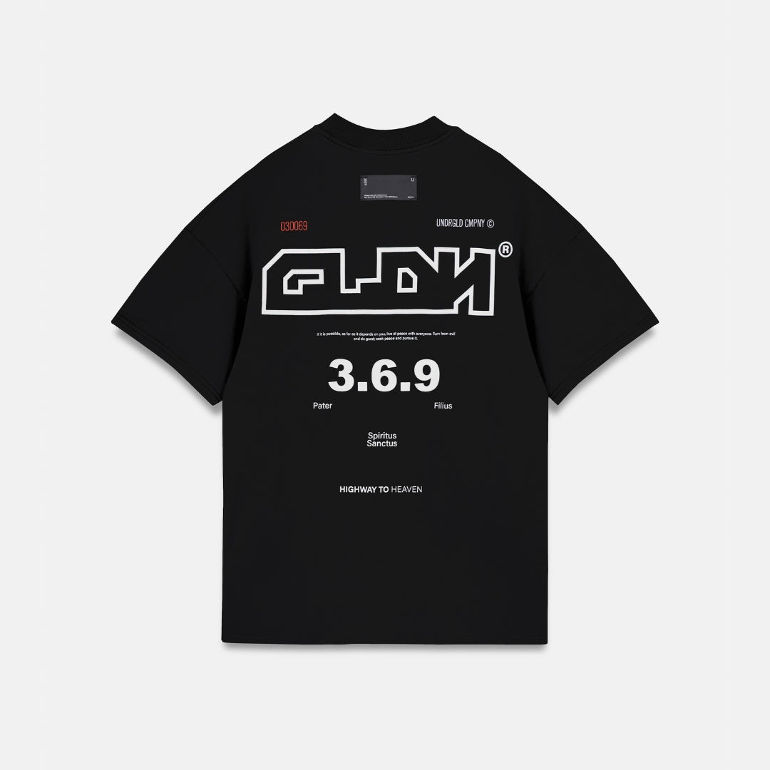 SPRING GLDN TSHIRT - BLACK