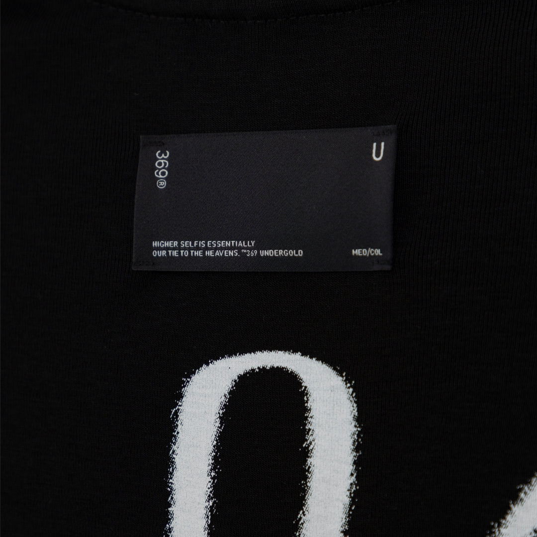 SPRING PRAY 4 LOVE BOXY FIT TSHIRT - BLACK