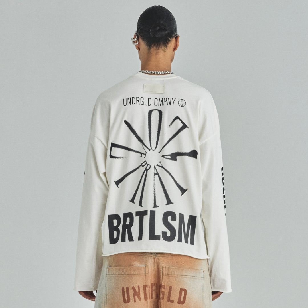 SPRING PRAY 4 LOVE LONG SLEEVE TSHIRT - WHITE