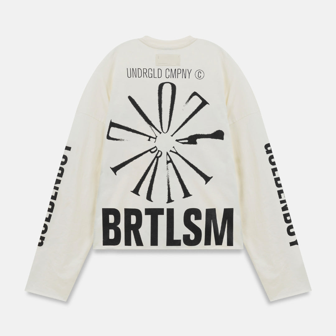 SPRING PRAY 4 LOVE LONG SLEEVE TSHIRT - WHITE