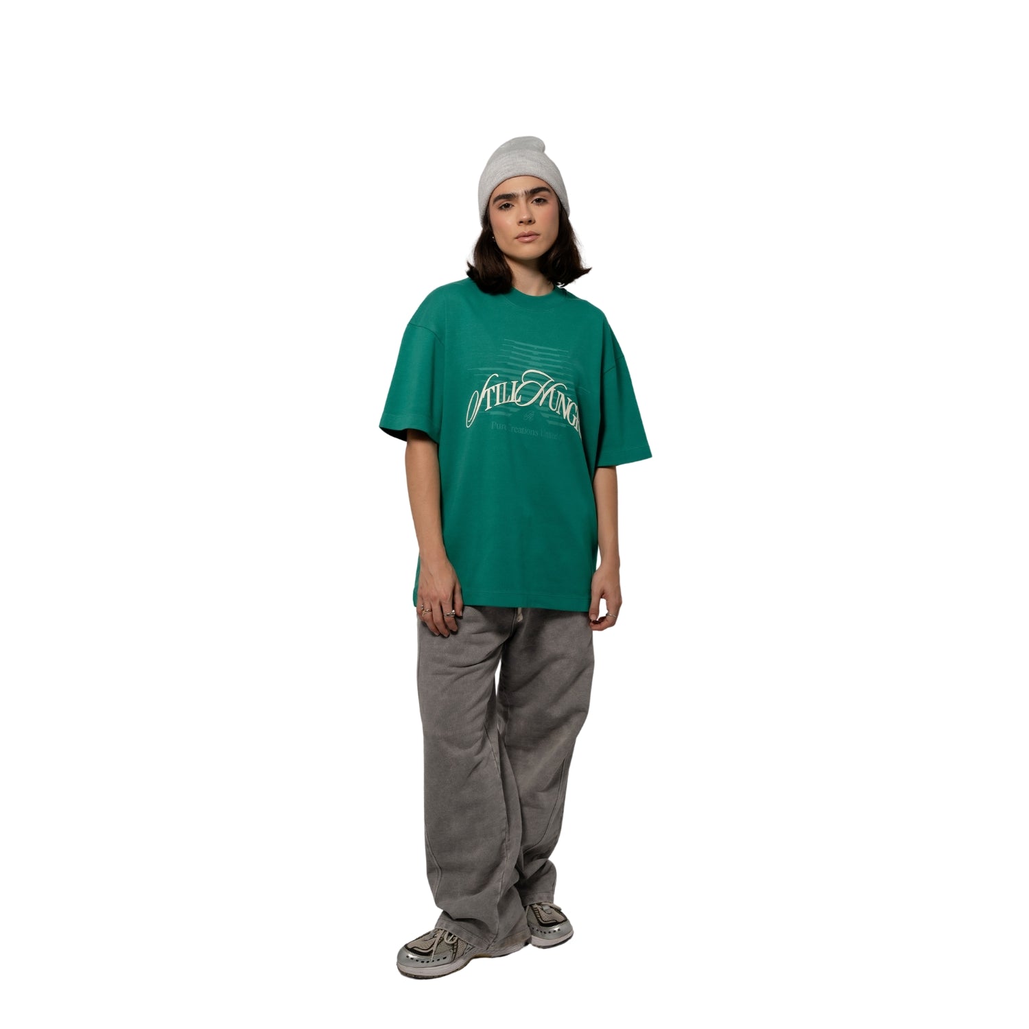 STILL HUNGRY GREEN T-SHIRT