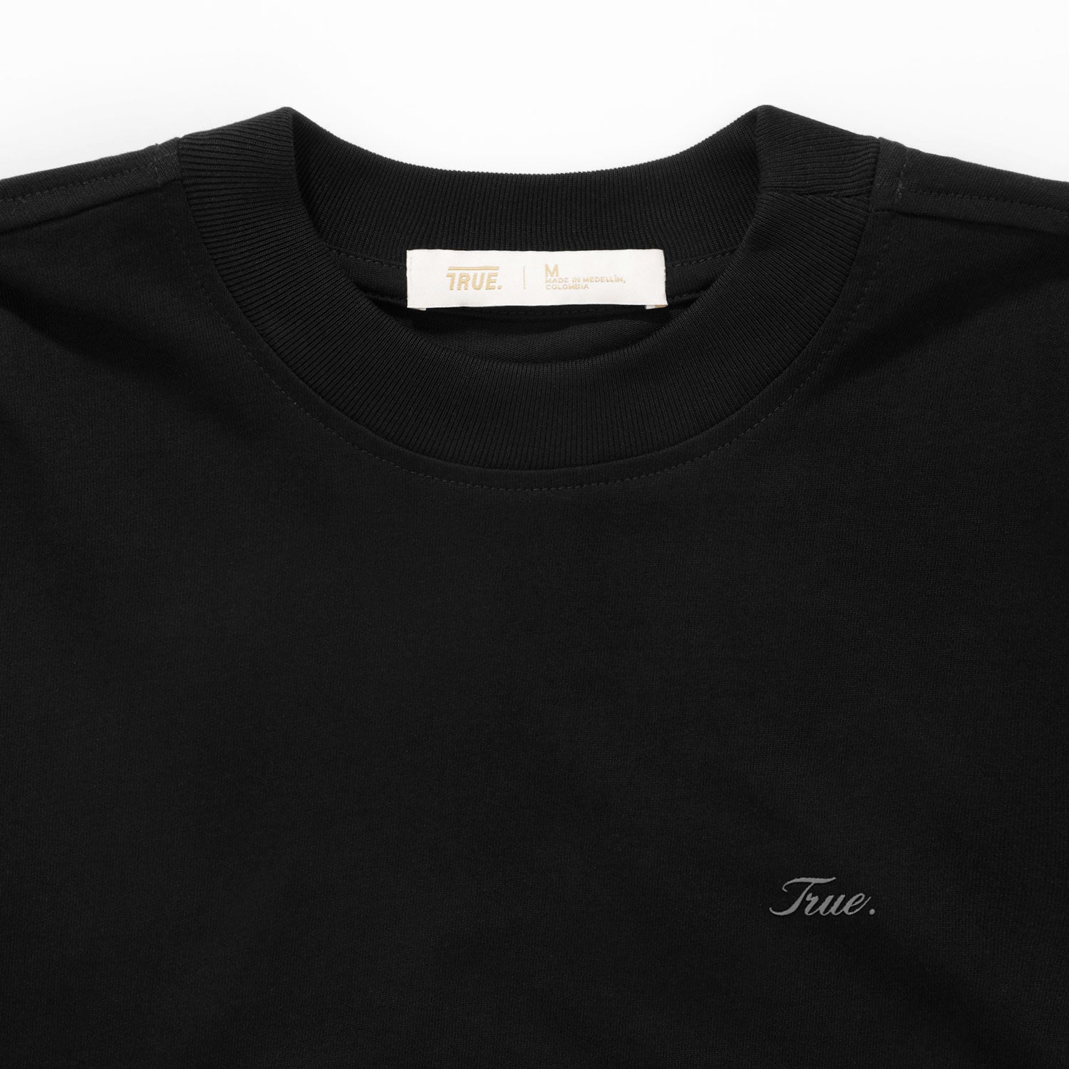 SIGNATURE CROP TOP - BLACK