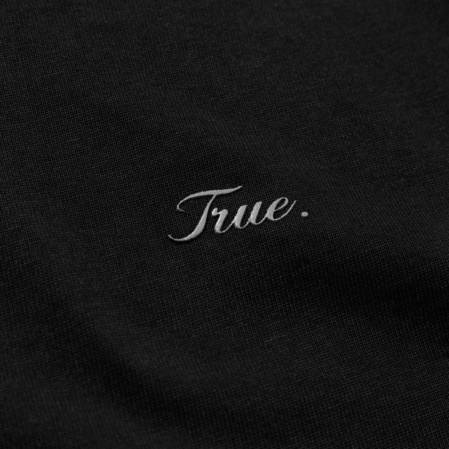 SIGNATURE CROP TOP - BLACK