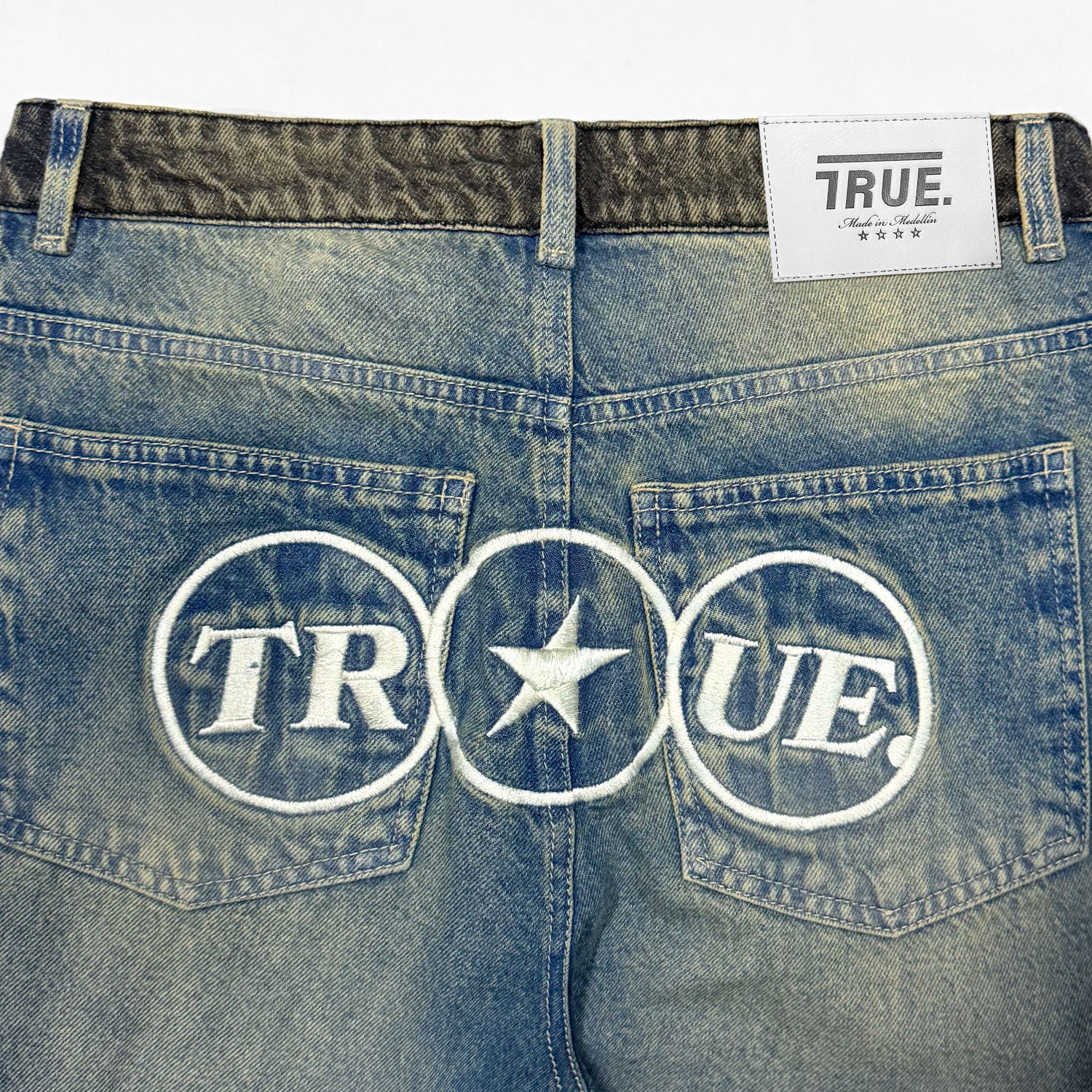 THE TRUE SPIRIT DENIM PANTS - LIGHT BLUE