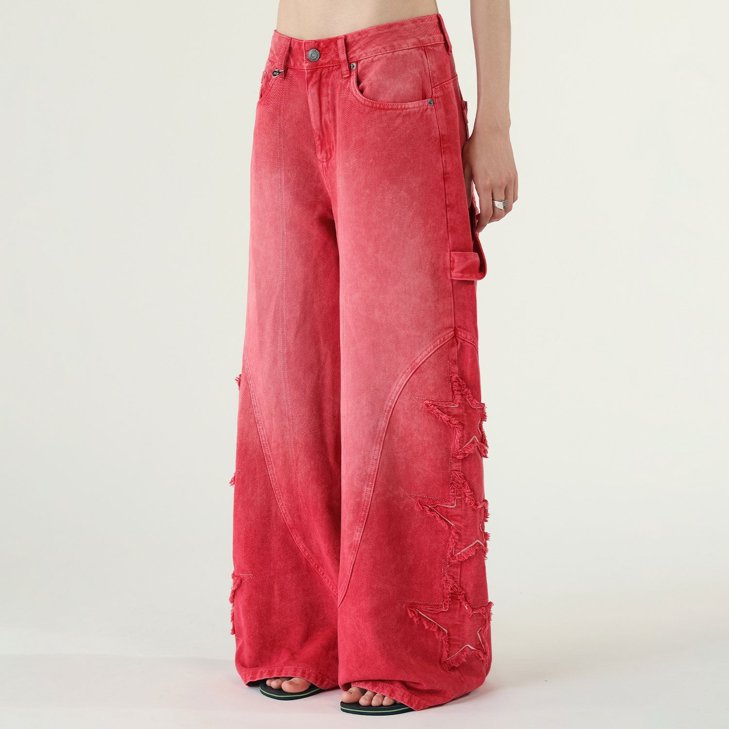 ALL STARS PANTS - CHERRY