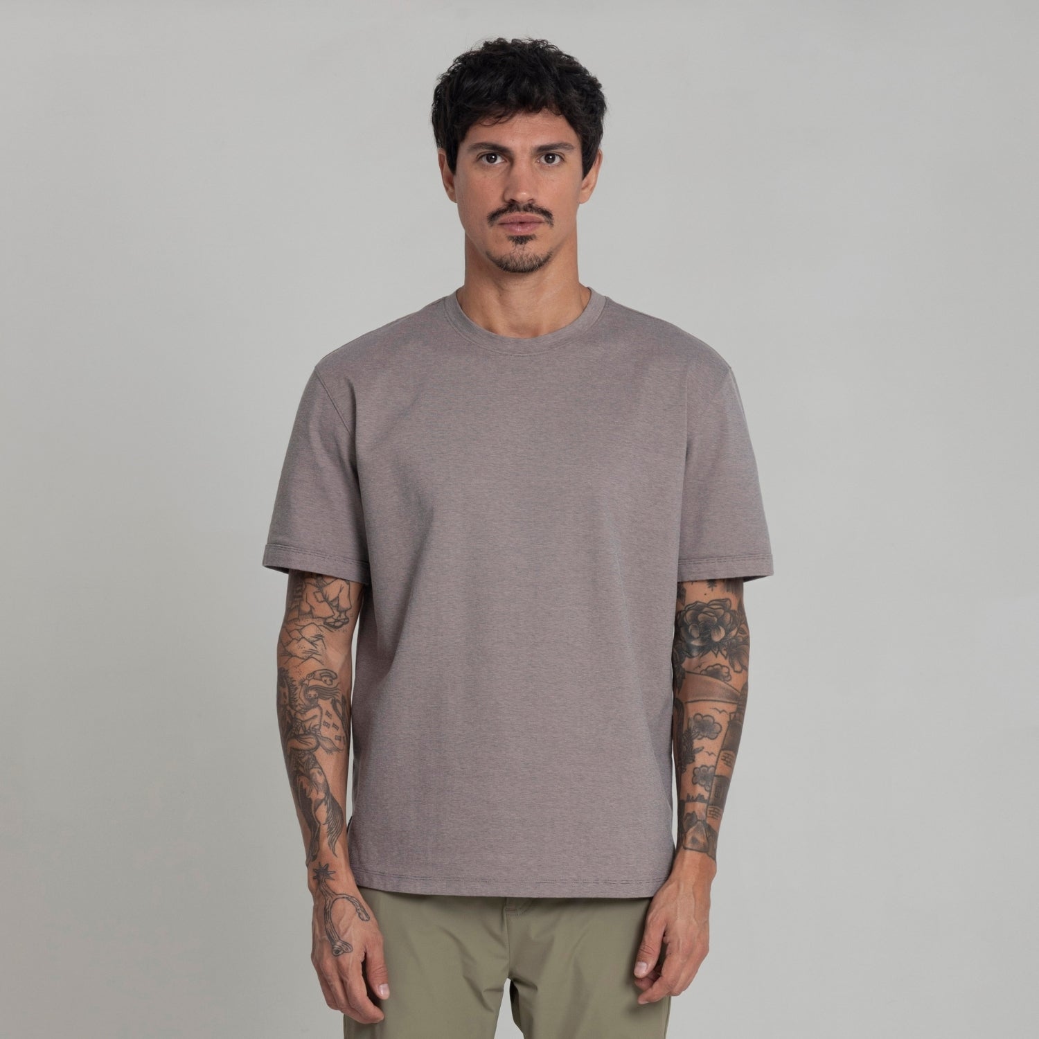 T-SHIRT NEW CLING GRIS