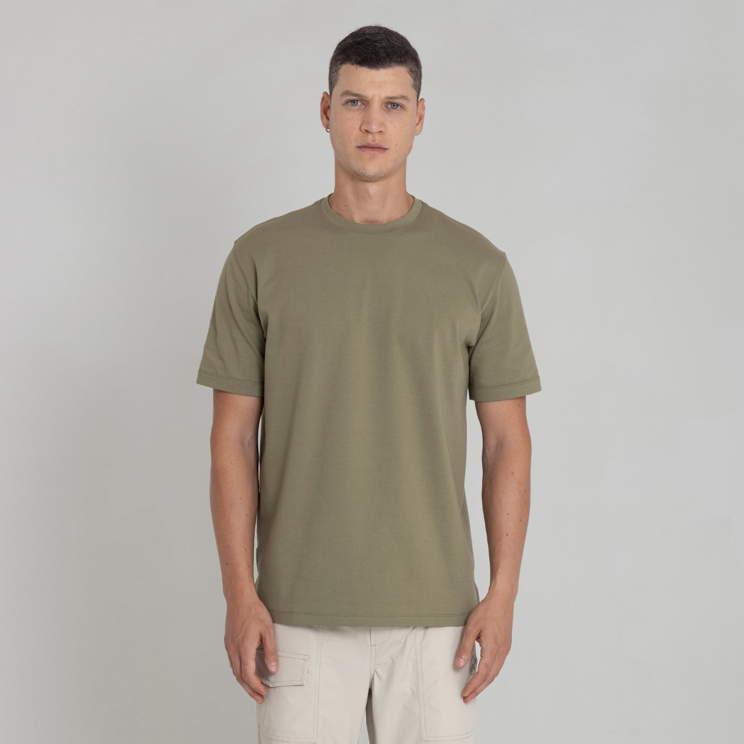 T-SHIRT CLING VERDE OLIVA